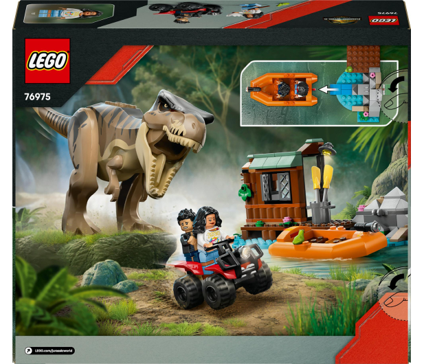 LEGO Jurassic World 76975 Ucieczka rzeką przed tyranozaurem - 1331736 - zdjęcie 9